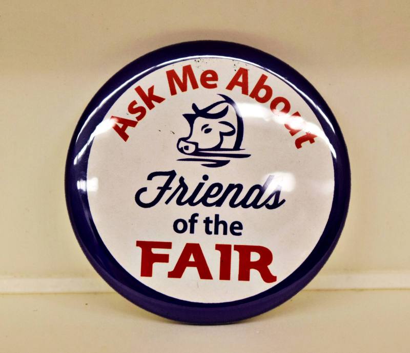 Button, Ask Me About the Fair - Arkansas State Fair