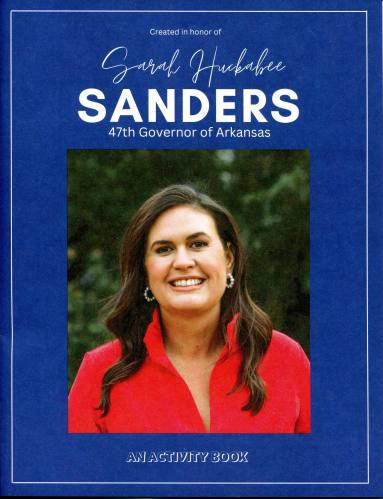 Booklet, Inaugural Children's Activity - Sarah Huckabee Sanders