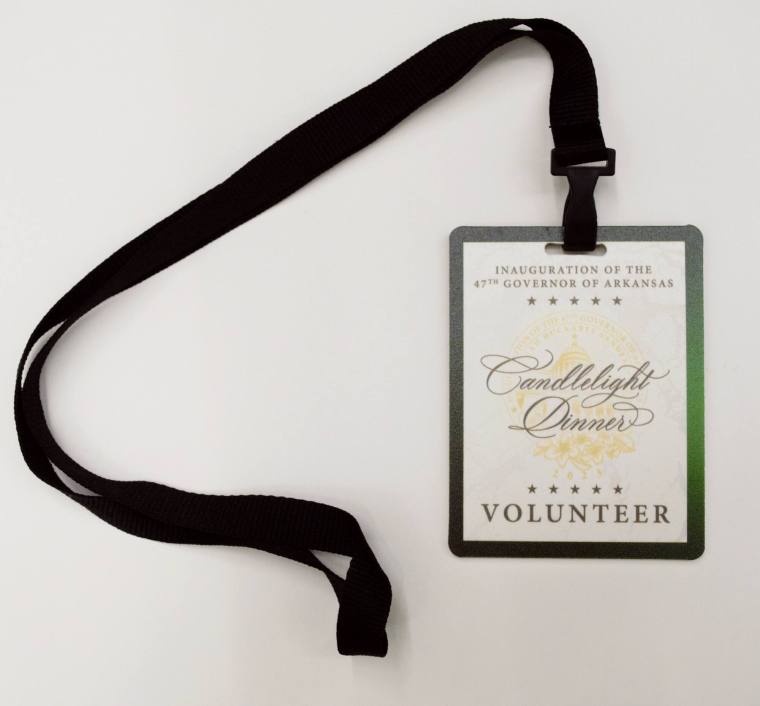 Badge, Inaugural Volunteer - Sarah Huckabee Sanders