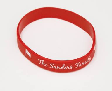 Bracelet, inaugural silicone - Sarah Huckabee Sanders