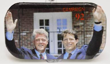 Button, Campaign - Bill Clinton