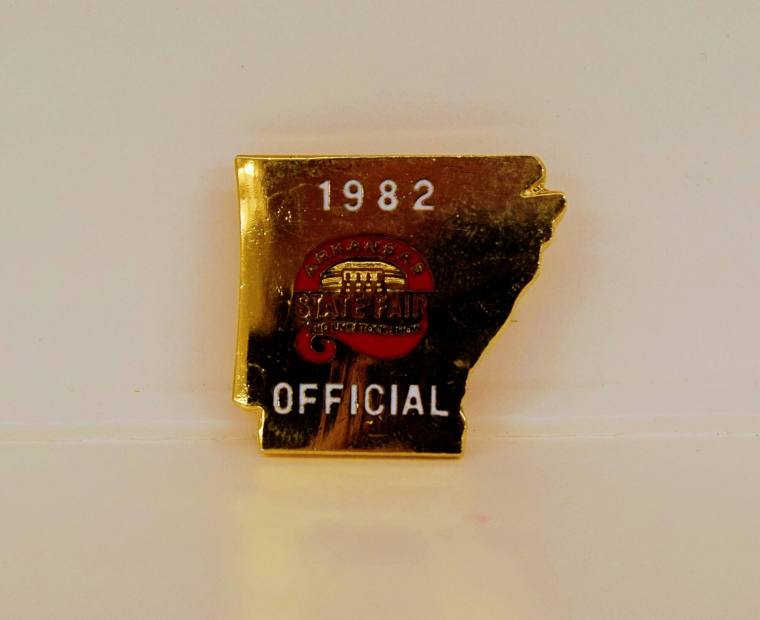 Pin, Official - Arkansas State Fair and Livestock Show