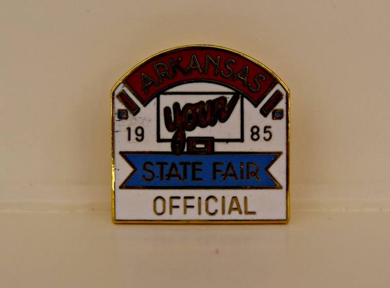 Pin, Official - Arkansas State Fair