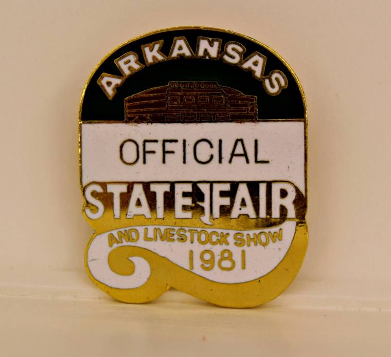 Pin, Official - Arkansas State Fair and Livestock Show