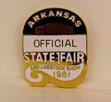 Pin, Official - Arkansas State Fair and Livestock Show