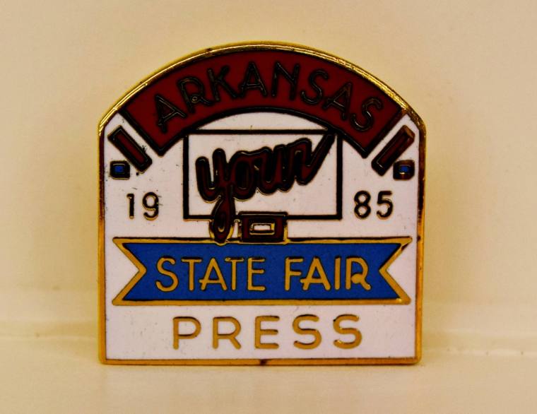 Pin, Press - Arkansas State Fair