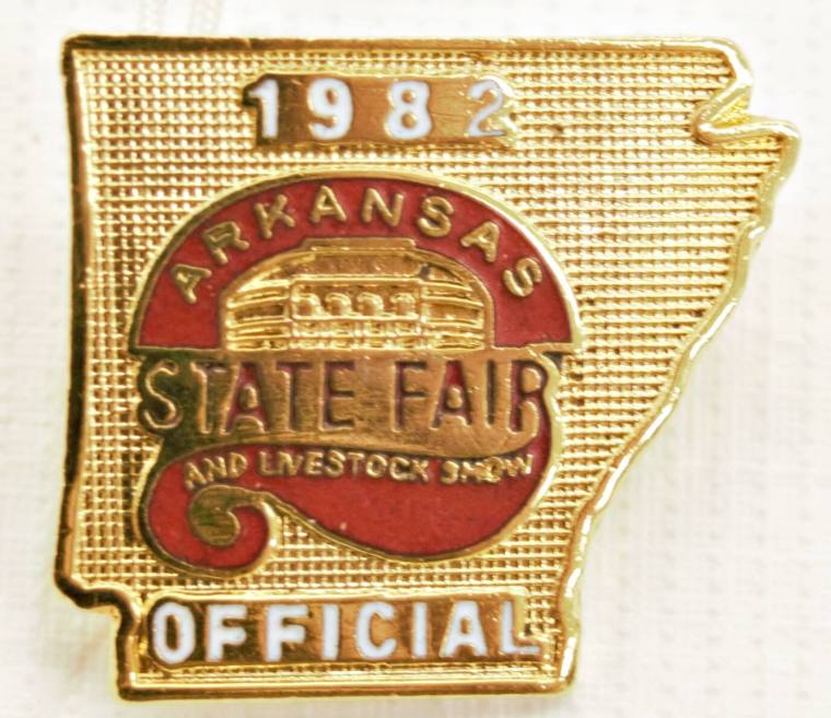 Pin, Official - Arkansas State Fair and Livestock Show