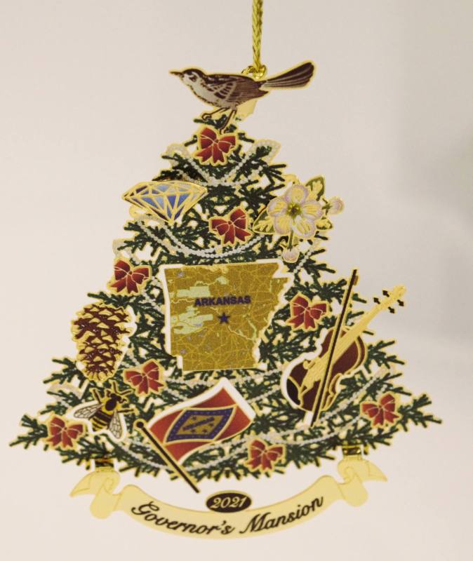 Ornament, Christmas - Arkansas Governor's Mansion