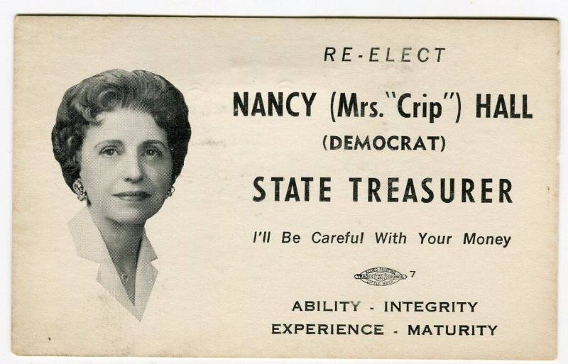 Cards, Campaign - Nancy Hall