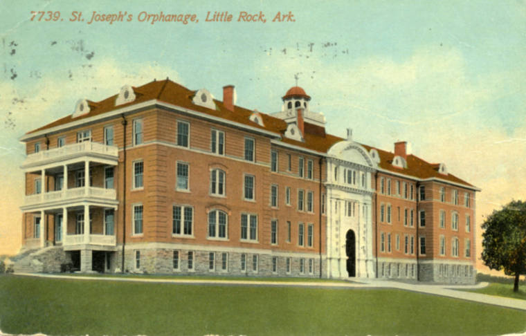 AR Postcard - St. Joseph's Orphanage in Little Rock