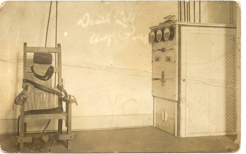 Arkansas Death Chamber Postcard