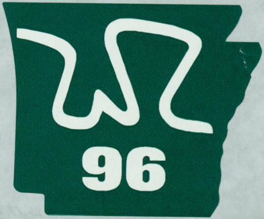 "WR 96" Decal