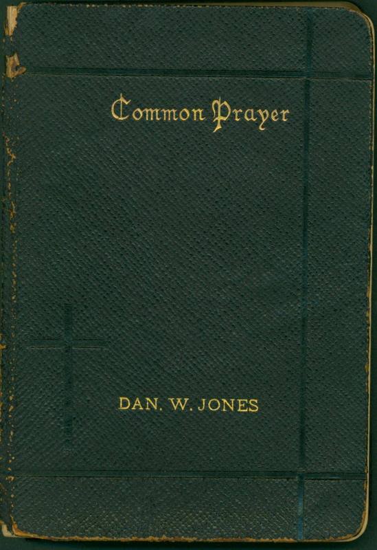 Gov. Jones Prayer Book