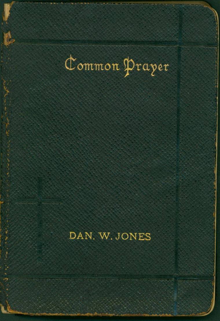 Gov. Jones Prayer Book