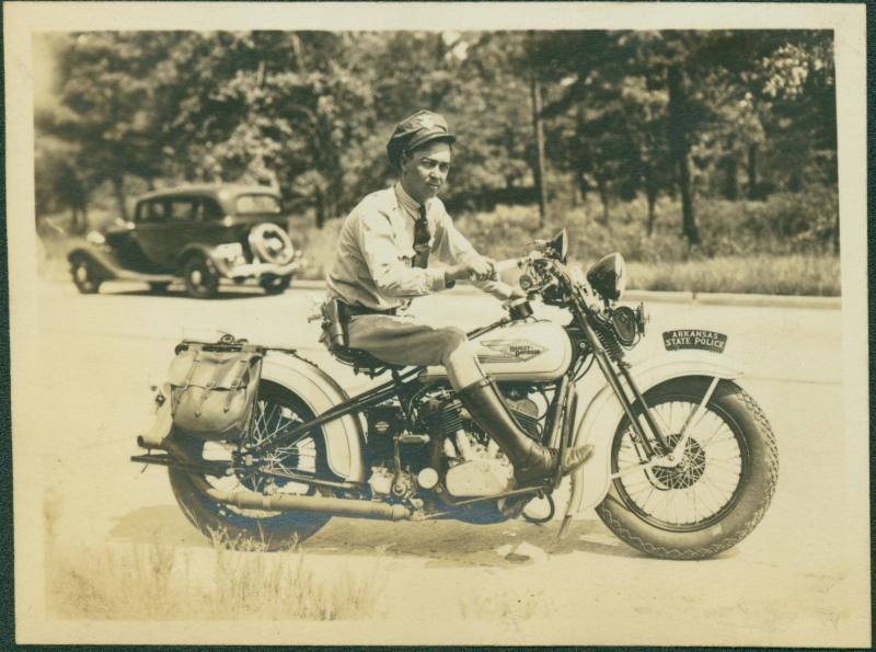 Photograph, Arkansas State Police Officer