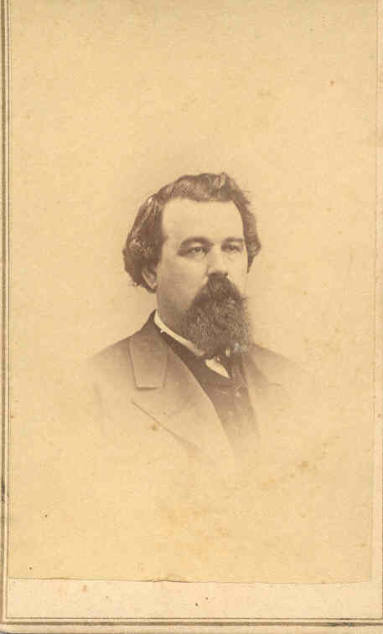 Carte De Viste, Elisha Baxter, 1860