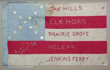 King's 22/20th Regiment Arkansas Volunteer Infantry Flag