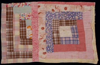 Log Cabin Doll Quilt