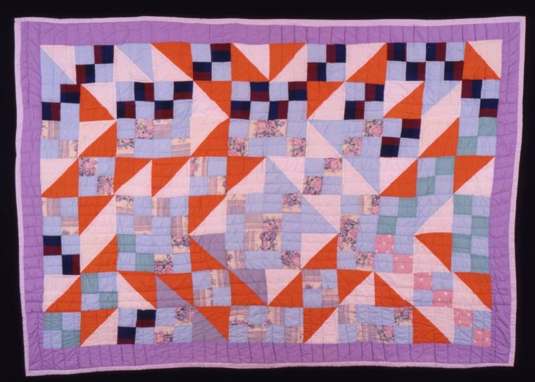 Jacob's Ladder & 16 Patch Quilt