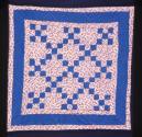 Single Irish Chain Design Miniature Quilt