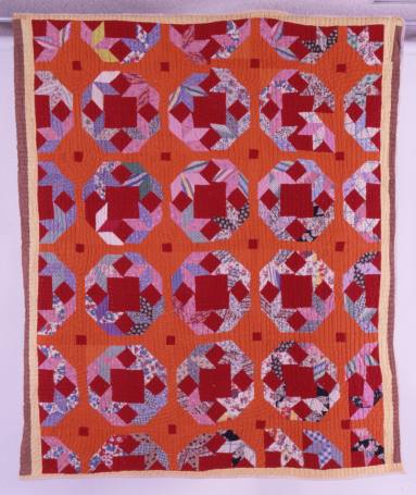 "Turkey Tracks" Variation Quilt