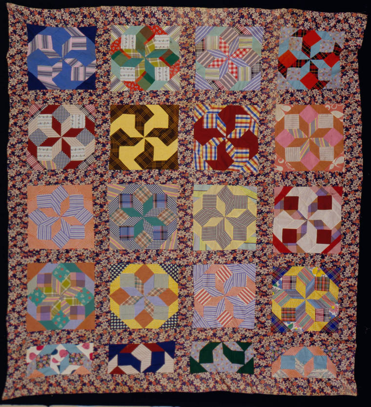 Quilt top - Brunswick Star / Flyfoot / Jumping Jack