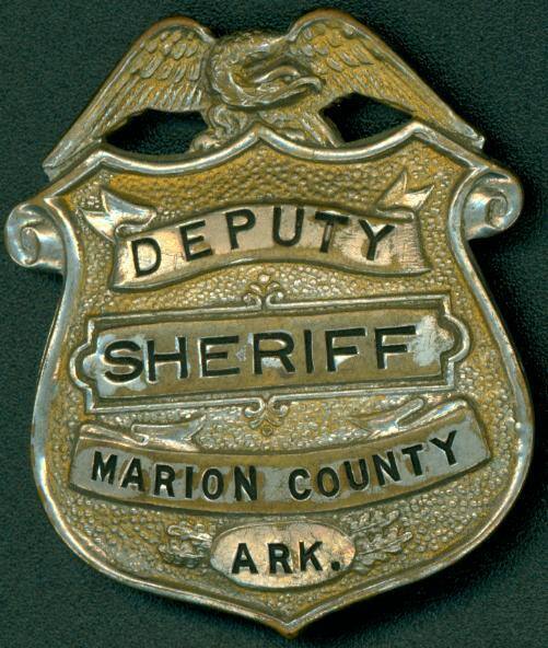 Deputy Sheriff badge for Marion County, ARK