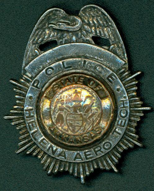 Helena Aero Tech Police Badge