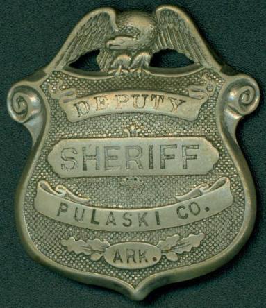 Deputy Sheriff Badge of Pulaski Co., ARK.