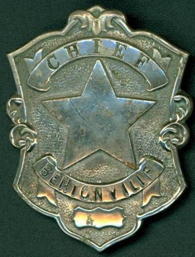 Badge, Bentonville Chief of Police