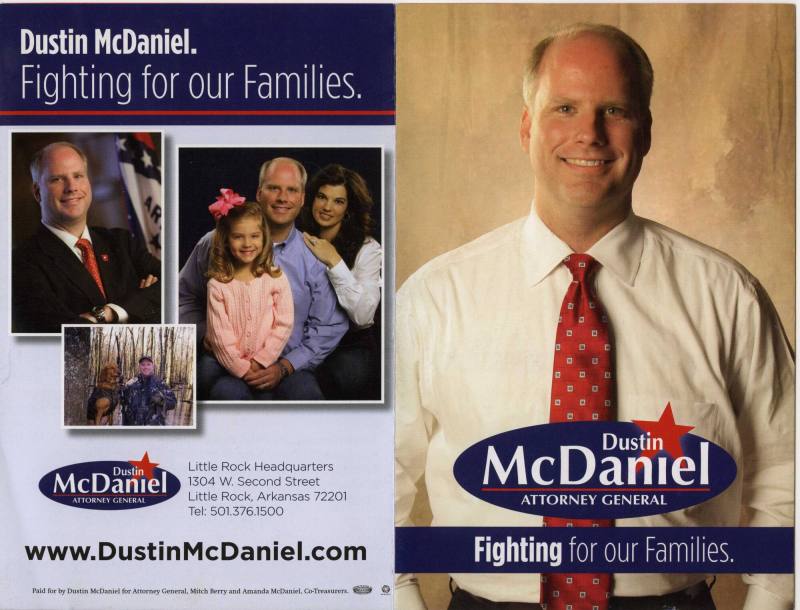 Dustin McDaniel 2006 Attorney General Campaign Pamphlet