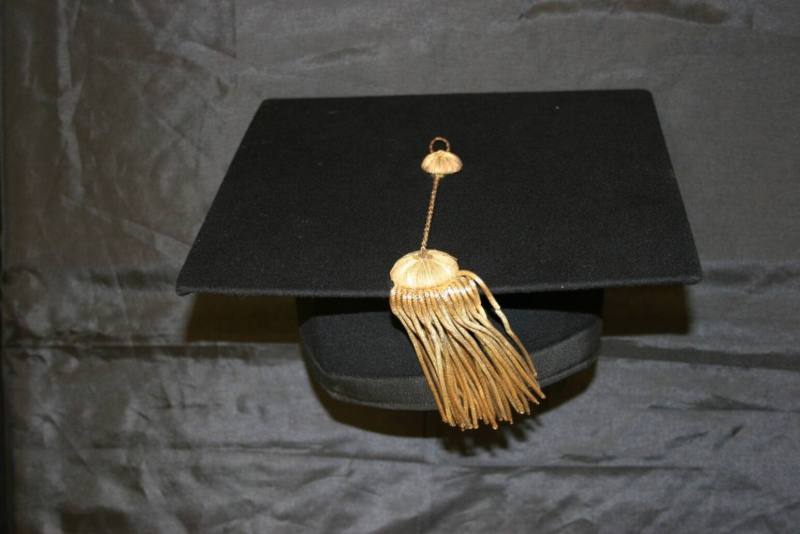 Hat, Mortarboard - Governor Charles Brough