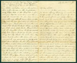 Letter from Starksville, MS to Kate Broach's mother from her sis. 