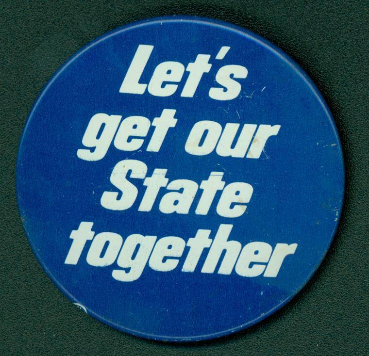 Dale Bumpers campaign button