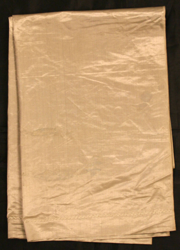 Silk runner belonging to Gov. Brough's wife.