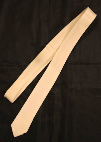 White tie belonging to Governor Brough.