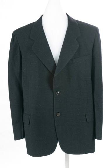 Gov. Bailey's black wool suit jacket