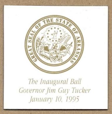 Magnet, Inaugural -  Governor Jim Guy Tucker