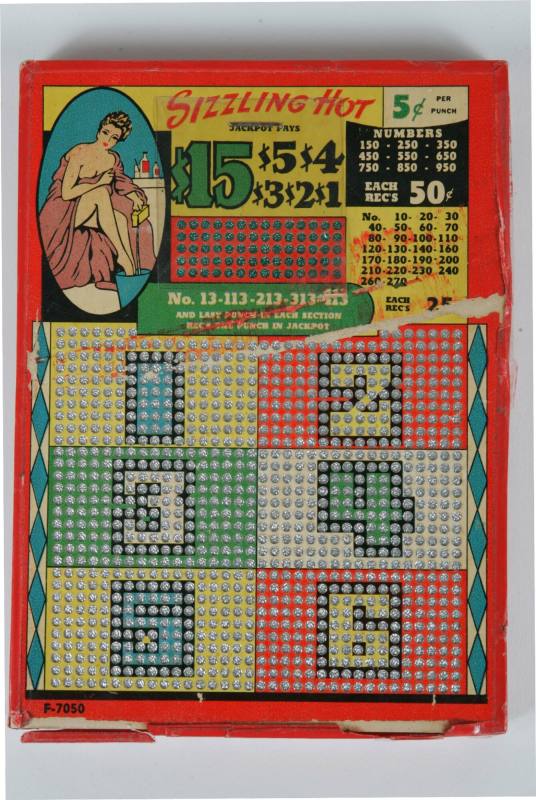 Law & Justice - punch card gambling machine