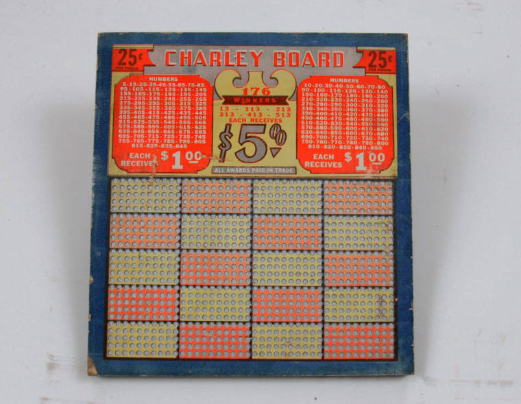 Law & Justice - punch card gambling machine