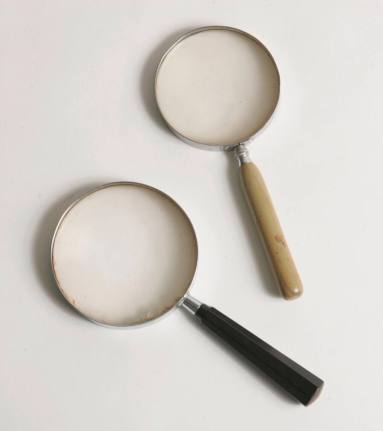 AR Politics - George Fisher's magnifying glasses