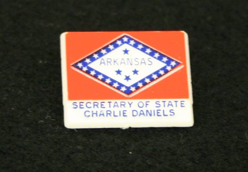 AR Politics - Charlie Daniels pin