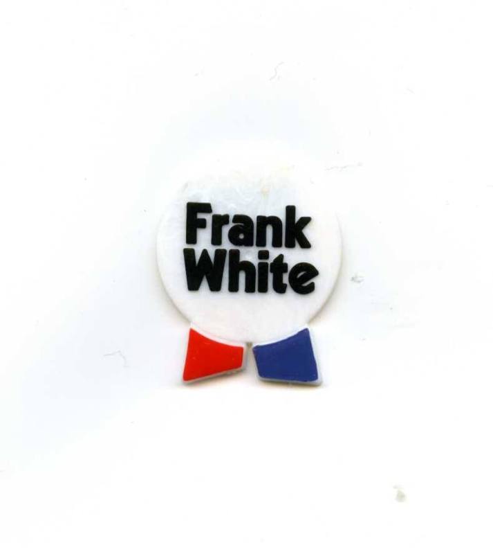 Pin, Campaign - Frank White Gubernatorial