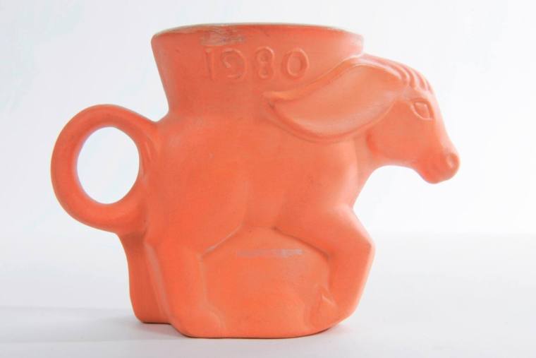 AR Politics - ceramic donkey mug