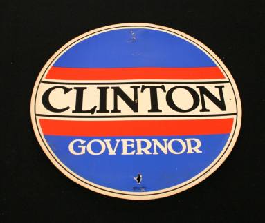 AR Politics - George Fisher's Clinton for Governor sign