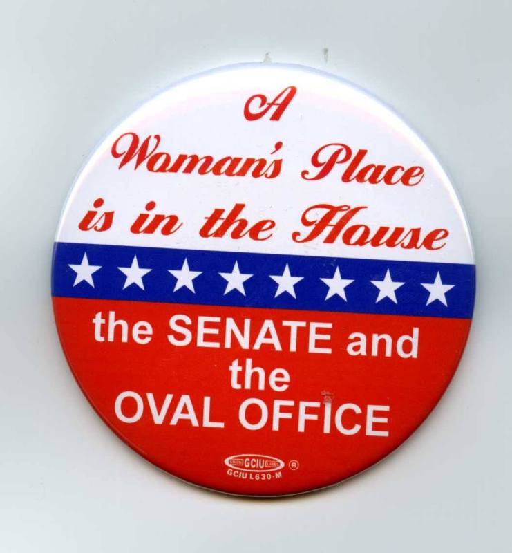 National Politics - Hillary Clinton button