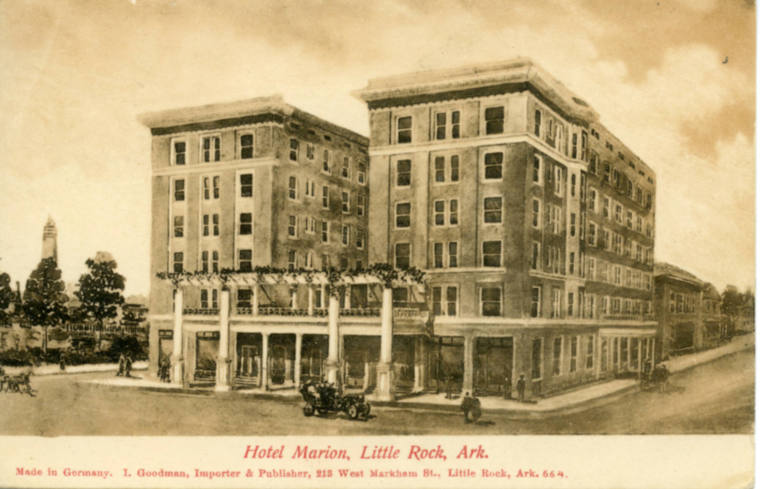 AR Eateries - Marion Hotel postcard