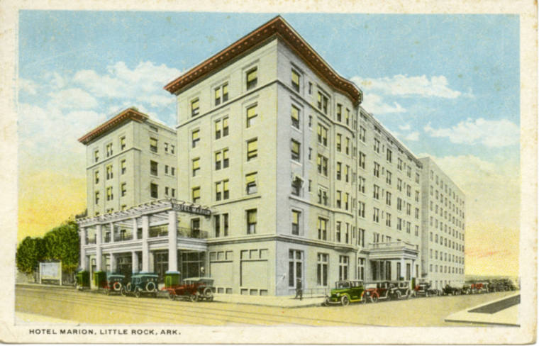 AR Eateries - Marion Hotel postcard